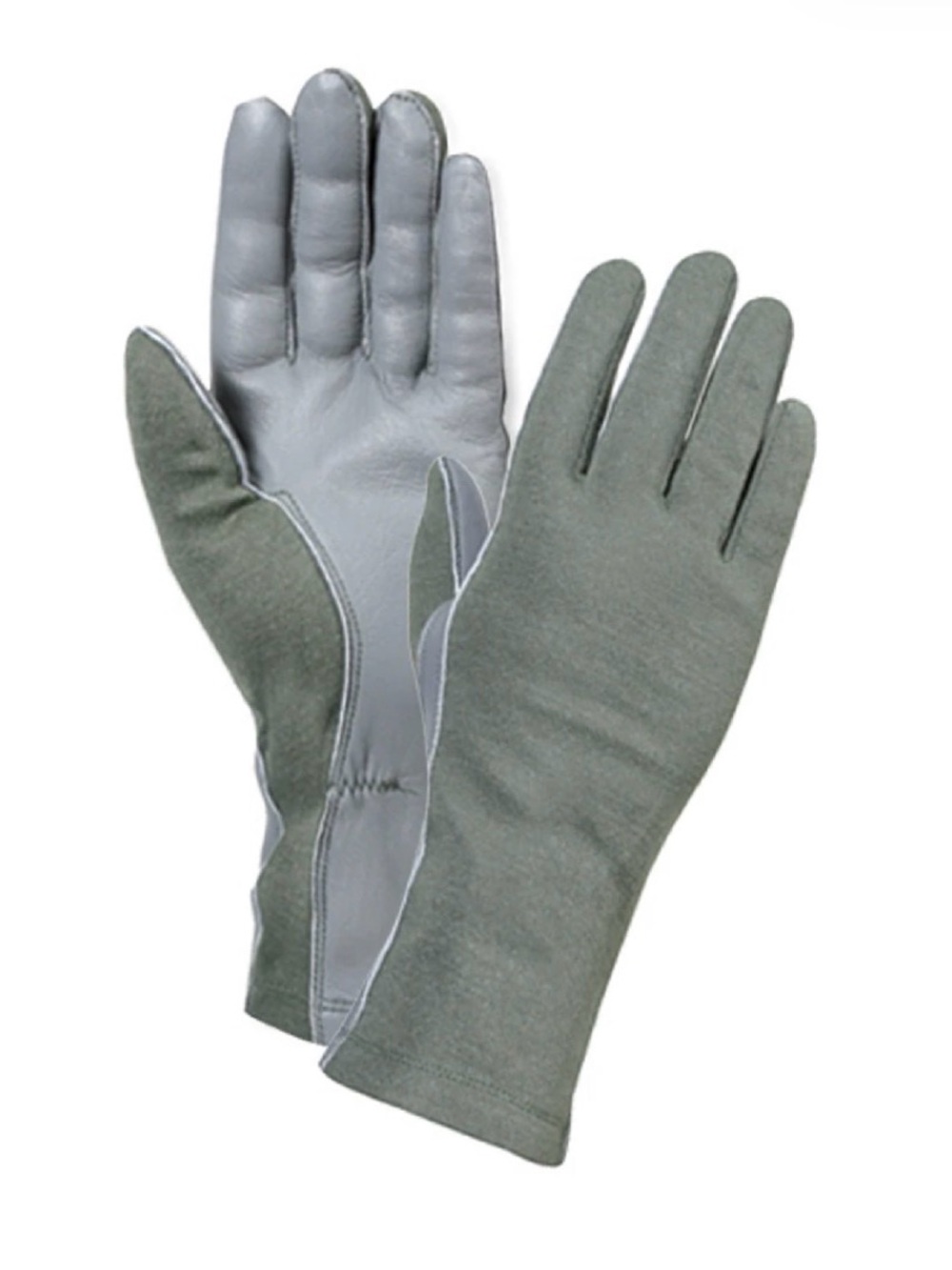 US Military Tactical NOMEX Flight Flyers Pilot Fire Resistant Leather/Cloth Glov